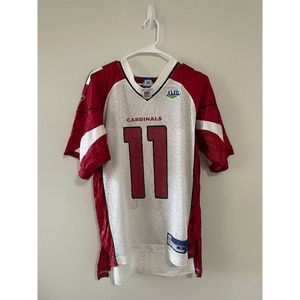 Superbowl XLIII Larry Fitzgerald Cardinals Jersey Adult Small